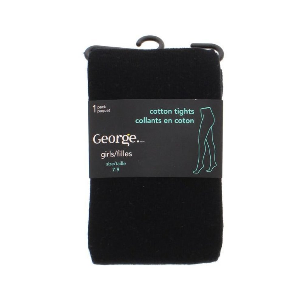 George Girls' Cotton Fashion Tights